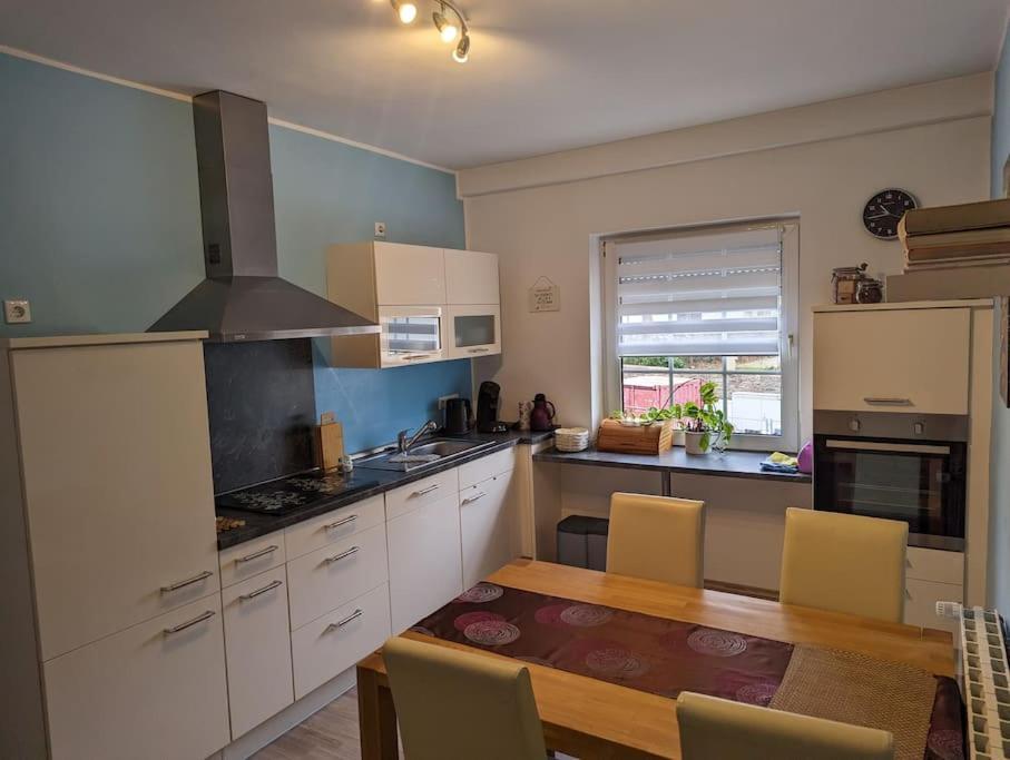 Ferienwohnung Philippi - Moselblick Mit Grosser Dachterrasse, 75 Qm, Hunde Willkommen Mehring  Exteriér fotografie